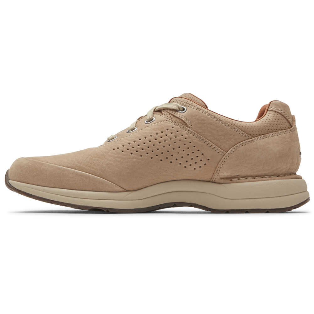 Rockport Sneakers Herr Khaki - Edge Hill 2 Plain Toe - NMATB1204